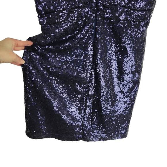 Lulu's sequin Mini dress size L - Picture 10 of 13